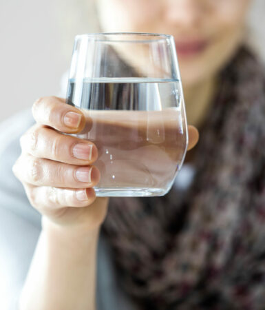Glas vand